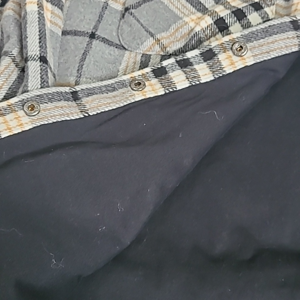LB Collection Wool Blend Lined Shirt Jacket - Picture 4 of 6